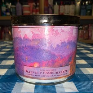 Bath & Body Works Harvest Pomegranate 3-Wick Candle